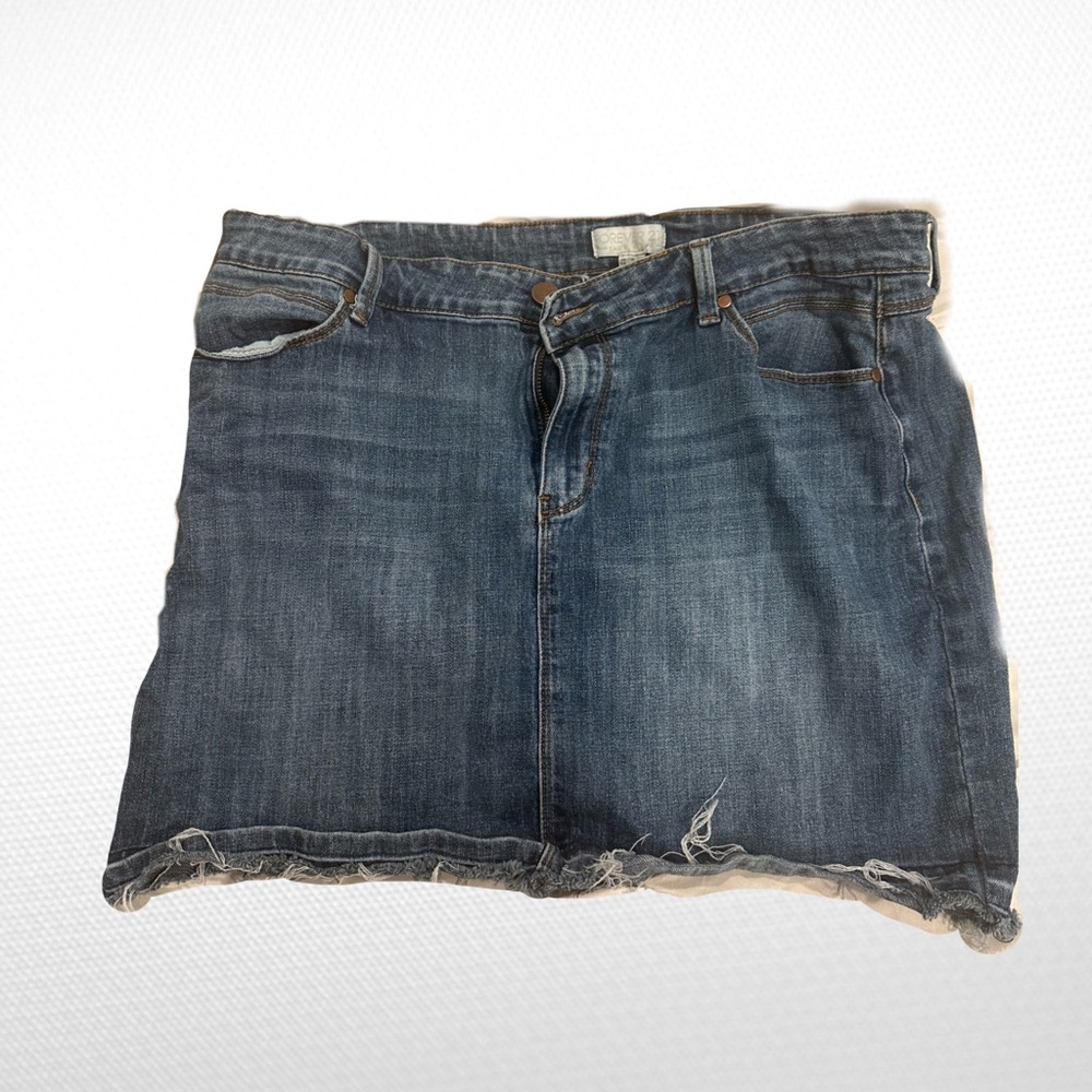 Forever 21 Jean Skirt Size 16